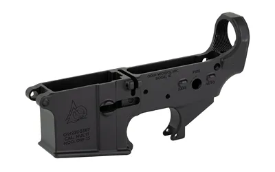 Odin Works OW-15 Forged Lower, Semi-Auto, 223 Rem/556 NATO, Anodized Black - View 2