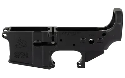 Odin Works OW-15 Forged Lower, Semi-Auto, 223 Rem/556 NATO, Anodized Black - View 4