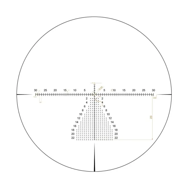 Riton 5C525AFI23 5 Conquer 5-25x56 FFP Rifle Scope HD Glass Matte Black - View 2