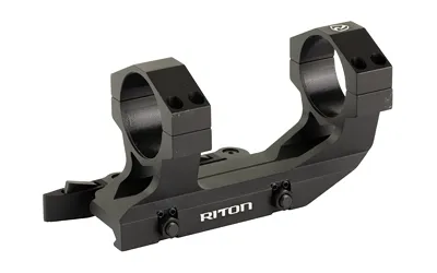 Riton X34QD 34mm QD Cantilever Scope Mount Black Anodized Aluminum - View 2