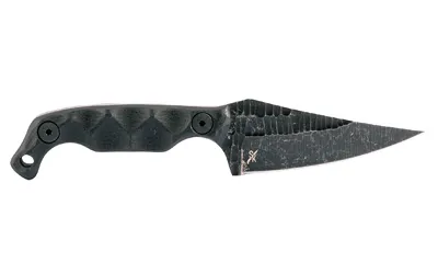 STROUP MINI1-B-G10 Fixed Blade Knife, 3" 1095 Steel, G10 Handle, Sheath - View 3