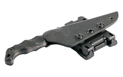 STROUP MINI1-B-G10 Fixed Blade Knife, 3" 1095 Steel, G10 Handle, Sheath - View 4
