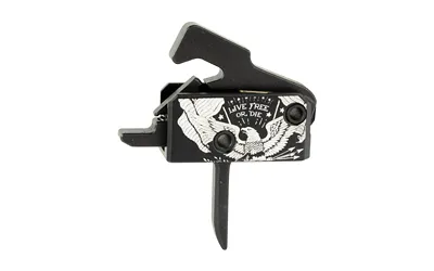 Rise Armament RA-140F-LFOD-AWP Flat Super Sporting Trigger Black/White - View 2