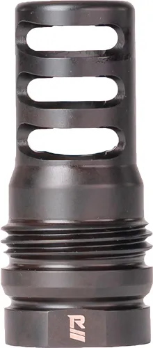 RUGGED SUPPRESSORS .338 3-Port M18x1 Thread Matte Black Brake (MB026) - View 2