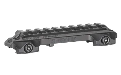 Reptilia 100270 RMU Mount 9 Slot Black 7075-T6 Aluminum Picatinny Rail - View 2