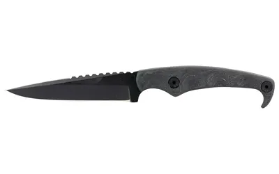 Stroup MK2 G10 4in Cerakote Black Tactical Knife - View 2