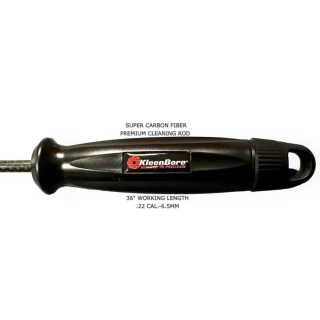 KleenBore SCF36/226.5 Carbon Fiber Cleaning Rod 36" for .22-6.5 Caliber - View 2
