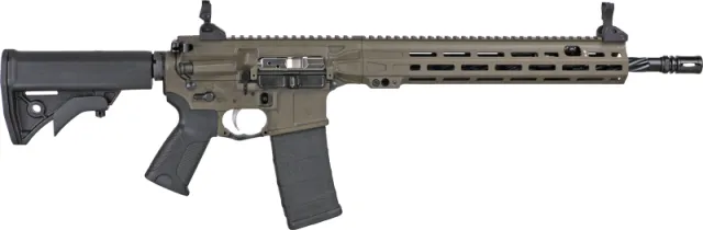 LWRC ICMKII ICMKIIR5PBC16 AR-15 Rifle, 16.1" Barrel, Patriot Brown - View 2