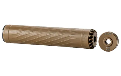 ANECHOIC X30LFDE .30 Carbine Titanium Suppressor FDE 5/8x24 - View 2