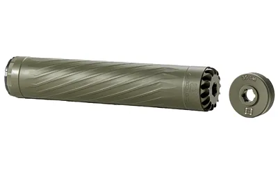 Anechoic X35OD Titanium Suppressor 9mm/350Legend/338Lapua 1/2"x28 - View 2