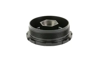ANECHOIC DTA1228 Titanium Direct Thread Adapter 1/2"x28 0.8oz Matte Black - View 3