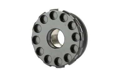 ANECHOIC DTA1228 Titanium Direct Thread Adapter 1/2"x28 0.8oz Matte Black - View 4