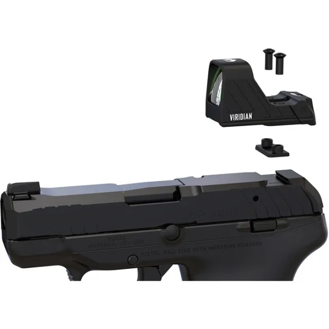 Viridian 981-0140 RFX 1x16 Micro Dot Sight Ruger LCP Max Black - View 2