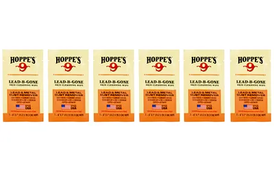 Hoppe's Lead-B-Gone Wipes 6-Pack, Removes 99.9% of Metal Contaminants - View 2