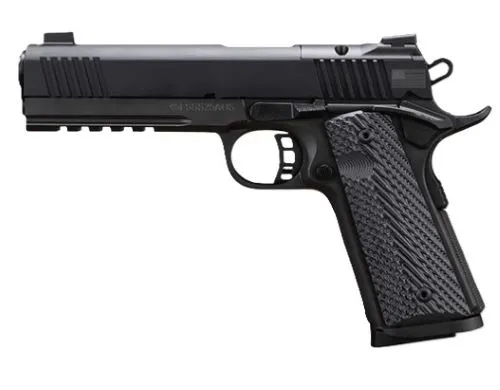 Rock Island Armory 57166AOS TAC Ultra FS 45 ACP 5" Black Parkerized Semi-Auto Pistol - View 2