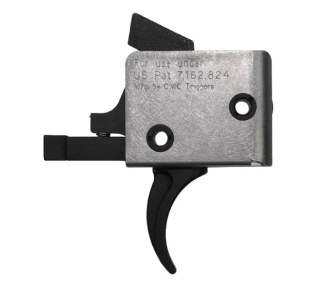 CMC Triggers AR15-AR10 Single-Stage Curved Large-Pin 3-3.5 lb Pull - View 2