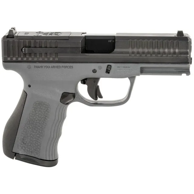 FMK FMKG49DG G3 9mm 14+1 4" Stainless Barrel, Optic-Ready Slide, Gray Frame - View 2