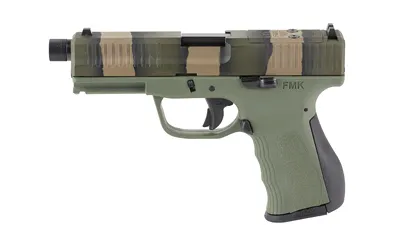 FMK G3 9mm Pistol 3.87" ODG Camo Optic-Ready Slide 17rd - View 2