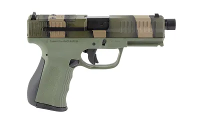 FMK G3 9mm Pistol 3.87" ODG Camo Optic-Ready Slide 17rd - View 3