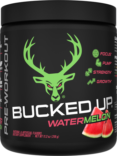 Bucked Up Pre-Workout Watermelon 30-Serving Powder Formula - View 2