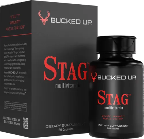 Bucked Up Stag Full Spectrum Multivitamin 60 Capsules - View 2