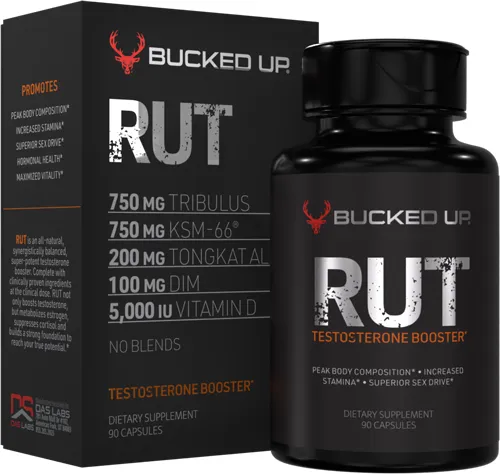 Bucked Up RUT T Booster 90 Capsules Dietary Supplement Daily - View 2
