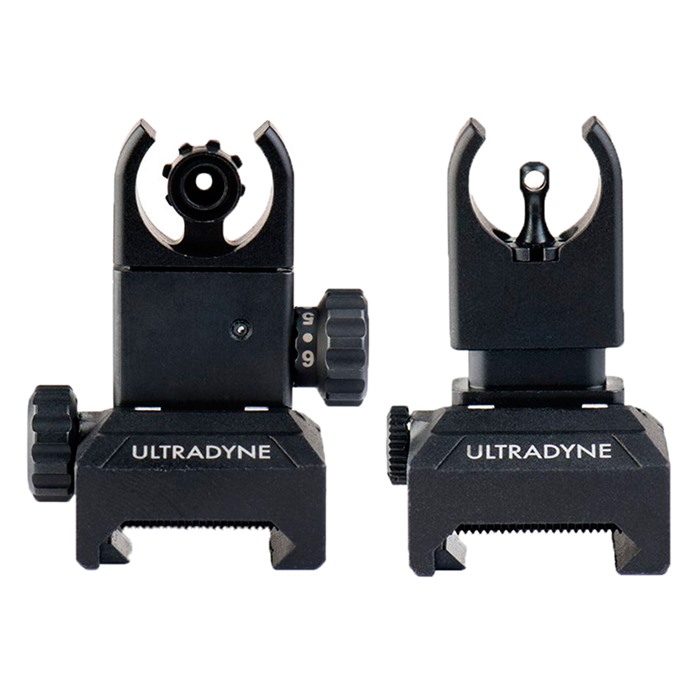 Ultradyne C4 Folding Front & Rear Sight Combo Black Nitride - View 2
