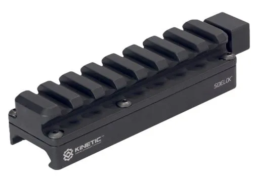 Kinetic Development SID5-100 Universal Scope Riser .62" Rail Black - View 2