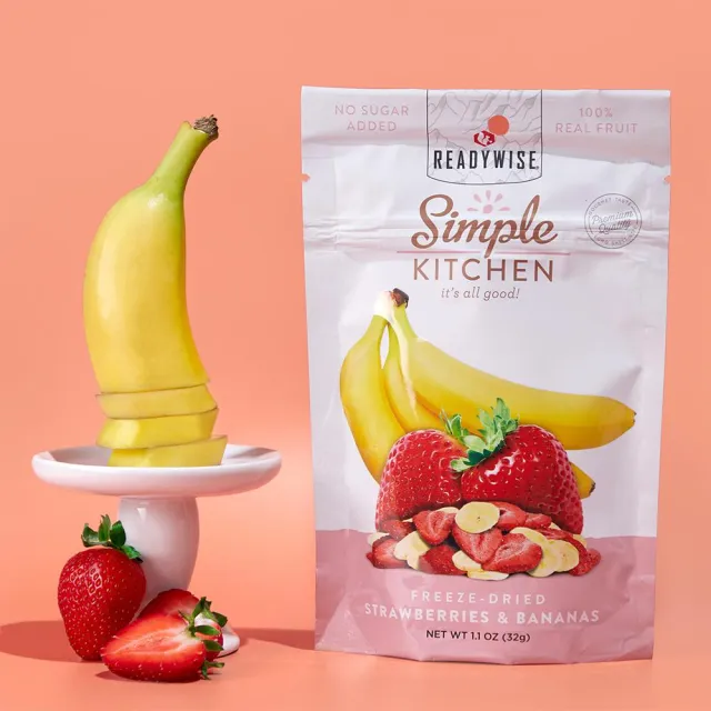 Readywise Simple Kitchen Strawberries & Bananas - View 2