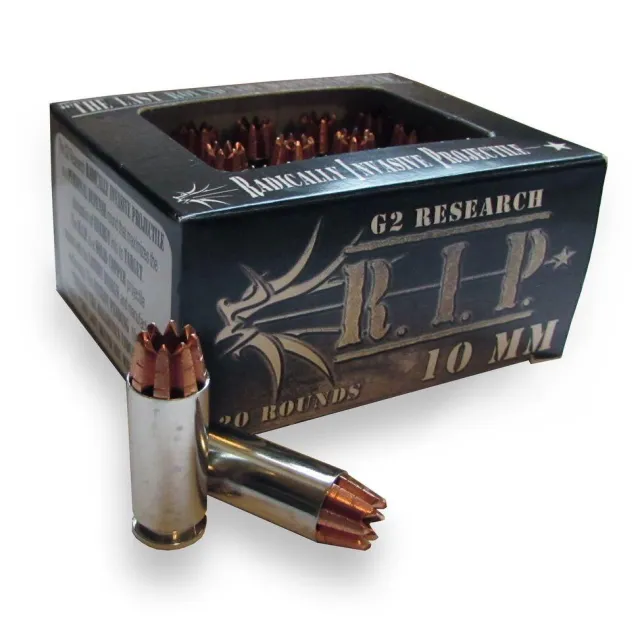 G2 Research RIP 10mm Auto 115gr Copper Hollow Point Ammo - View 2