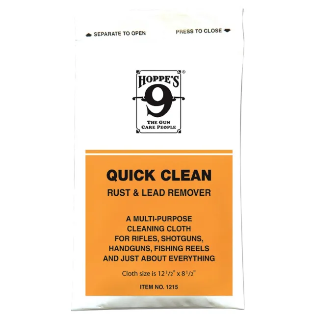 Hoppe's Quick Clean Rust & Lead Remover Cleaning Cloth 1215 - View 2