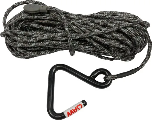 Hawk Treestands HWKHA3032 Jaw Hook Hoist Rope 35' Black - View 2