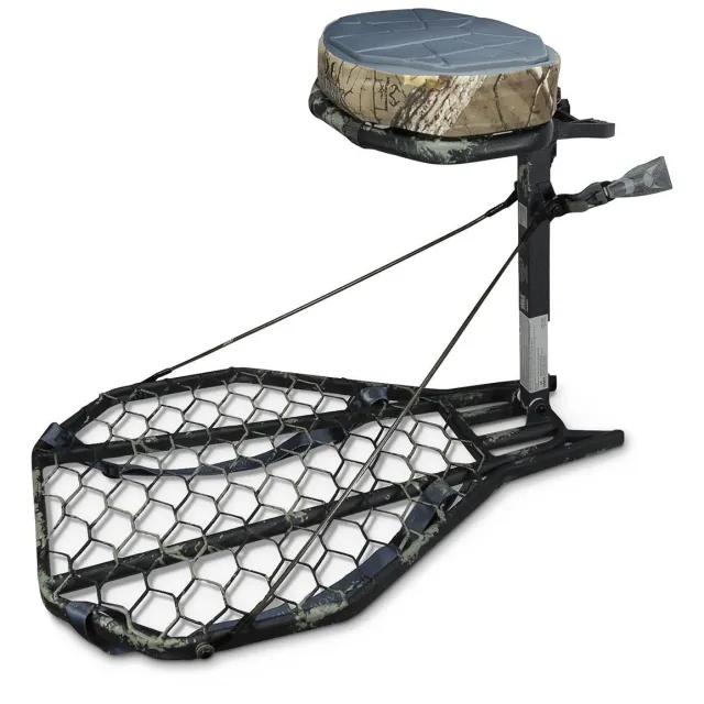 Hawk HWK-HF2001 Mega Combat Hang-On Stand Black 24"x30" Platform - View 2