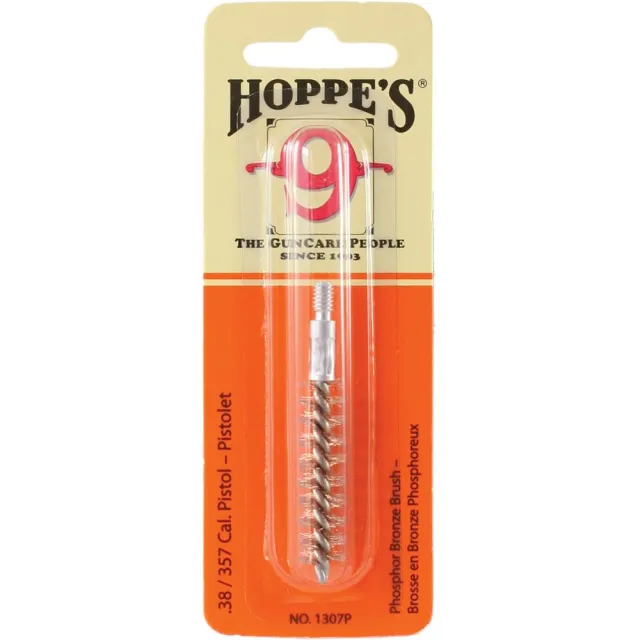Hoppe's 1307P Bronze Pistol Brush 38 Cal 10 Pack - View 2