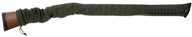 Allen 133 Firearm Sock Knit with Heather Green Finish & Silicone Treatment for Most Guns w/wo Scopes 52" L - View 2