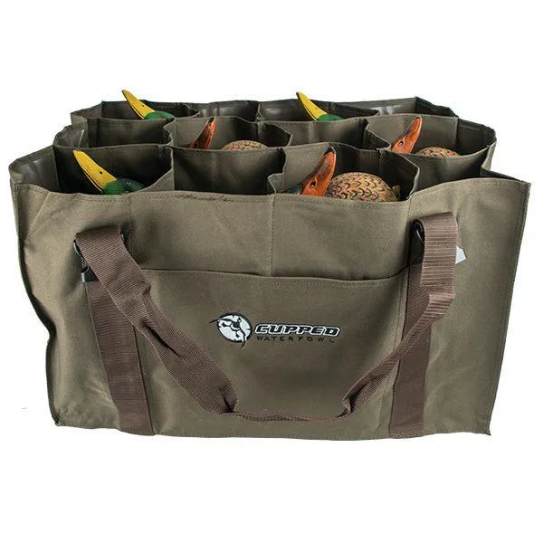 Rock Ridge CU8017 12 Slot Duck Decoy Bag, Mesh Bottom, Quick Strap - View 2