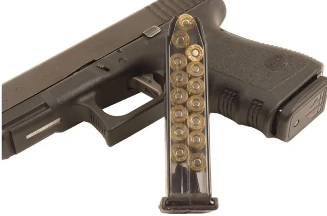 Elite Tactical Systems GLK-19 9mm Luger 15rd Smoke Magazine - View 2