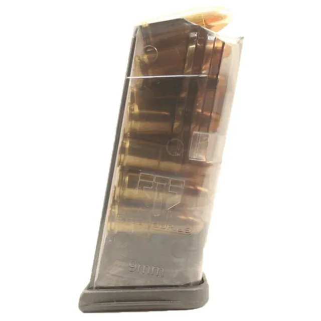 Elite Tactical Systems Group Mag 9MM 10 Rounds Smoke Fits Glock 26 GLK-26 - View 4