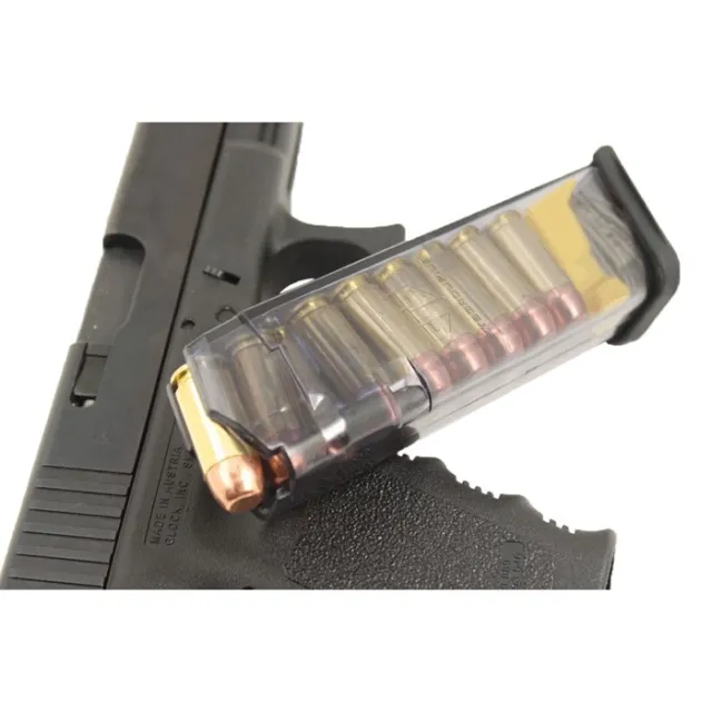 Elite Tactical Systems GLK22 40 S&W 16rd Polymer Magazine Translucent Smoke - View 2