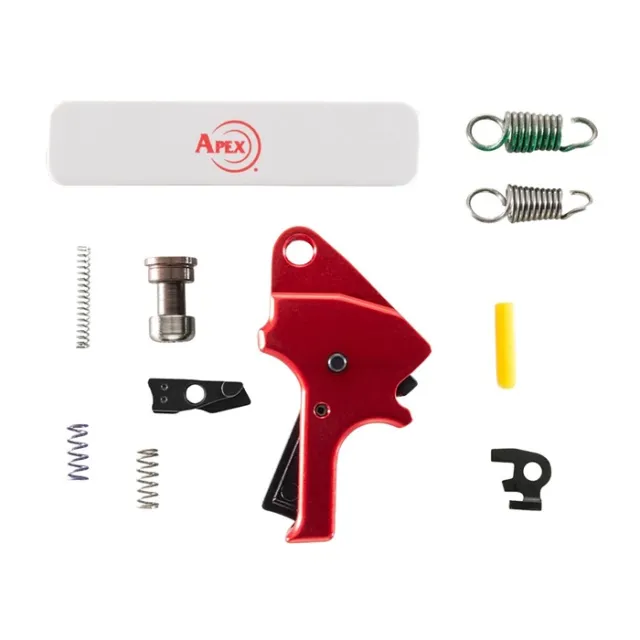 Apex Tactical 100153 Forward Set Sear & Trigger Kit Red for S&W M&P 2.0 - View 2