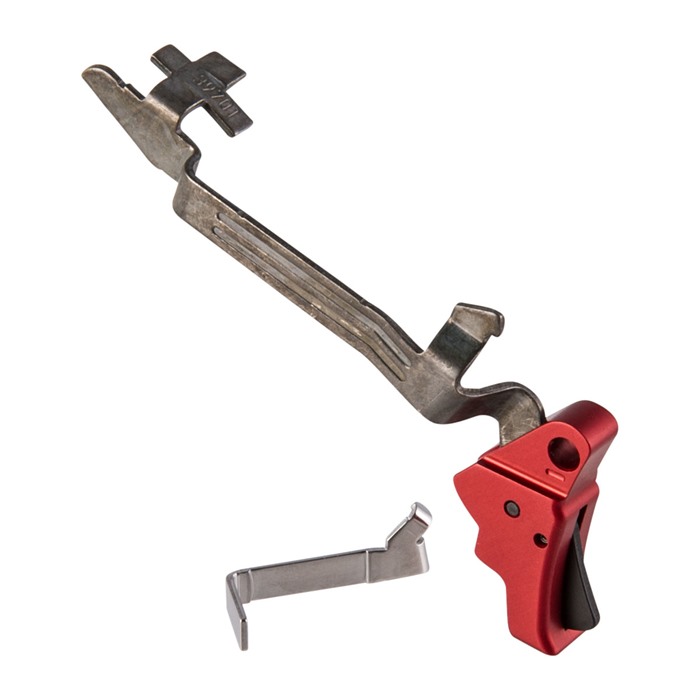 Apex Tactical 102156 Red Aluminum Trigger Kit Glock 17/19/19X/26/34/45 Gen5 - View 2
