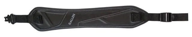 Allen 8284 Glenwood Lightweight Black Nylon Webbing with Foam Padding, 15"-38" OAL, Adjustable Design, Swivels for Rifle/Shotgun - View 2