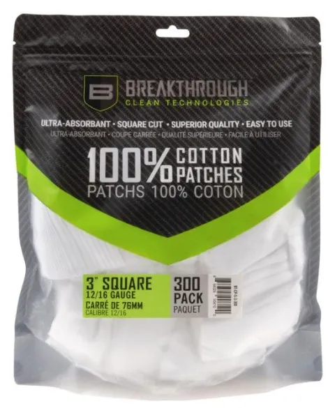 Breakthrough Clean BTCPS3300 Square Patches 12-16 Gauge 300 pieces - View 2