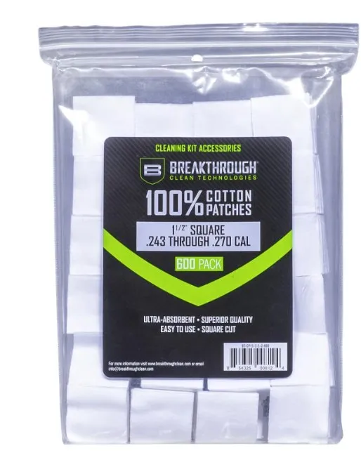 Breakthrough Clean BTCPS112600 Square Patches 243-270 Cal 600 pieces - View 2