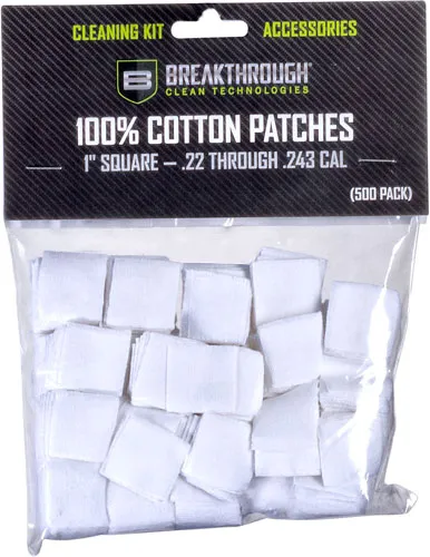 Breakthrough Clean BTCPS1200 Square Patches .22-243 Cal 200 pieces - View 2