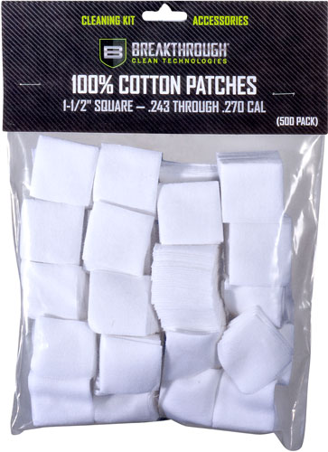 Breakthrough Clean BTCPS11250 Square Patches 243/270 Cal 1.5" 50 pieces - View 2