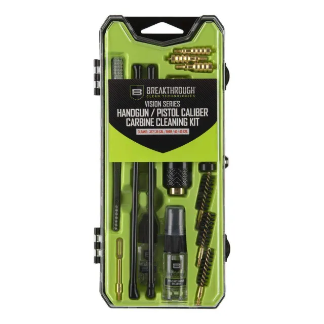 Breakthrough Clean BT-CCC-HG/PCC Pistol Cleaning Kit 9mm 357 38 40 - View 2