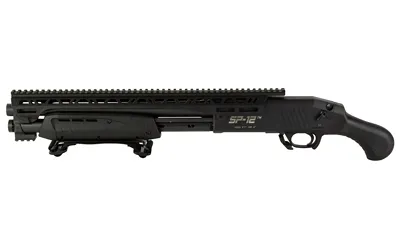 Standard Mfg SP12 Compact 12GA 14.5" Pump Action Shotgun Black - View 2