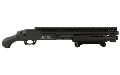 Standard Mfg SP12 Compact 12GA 14.5" Pump Action Shotgun Black - View 3