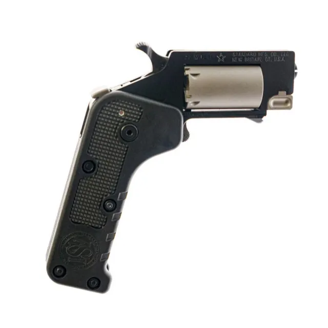 Switch-Gun 22MAG .75" CNC Machined Stainless Steel, Large Polymer Grip Blued - View 2